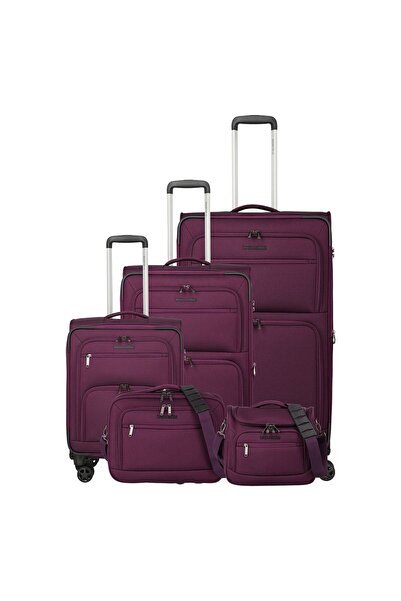 Travelite Cubis 4 wheels Suitcase set 5-piece Expandable