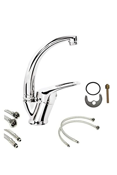 Kuzey Fittings خلاط حوض مطبخ من ماركة ميكس سوان، سلسلة راوند، إنتاج محلي، الر...