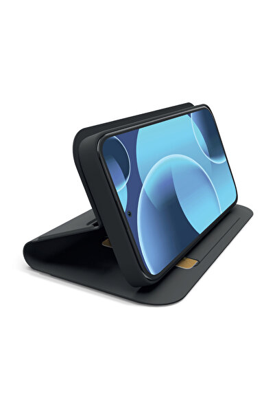 SBS Husă tip portofel netedă pentru Xiaomi 17 Pro, Negru