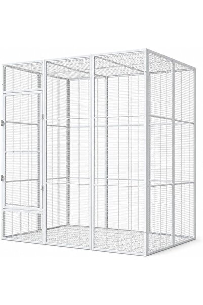 Egardenkart XtraLarge Bird Cage - Spacious Metal Aviary Cage with Wide Access...