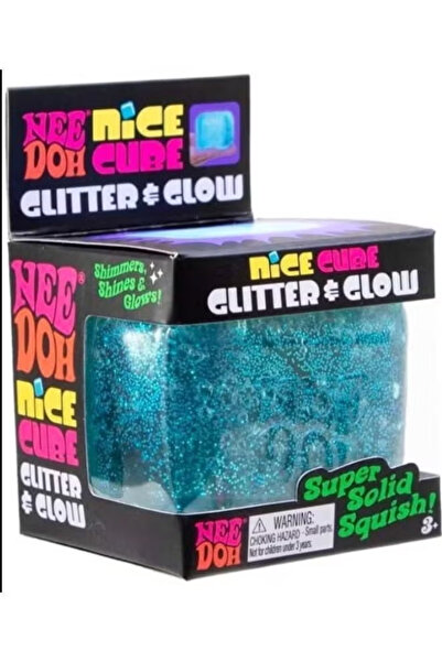 Needoh Nice Cube Glitter & Glow