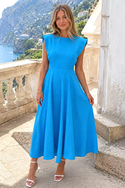 Aryena Women's Crew Neck Kiloş Dress