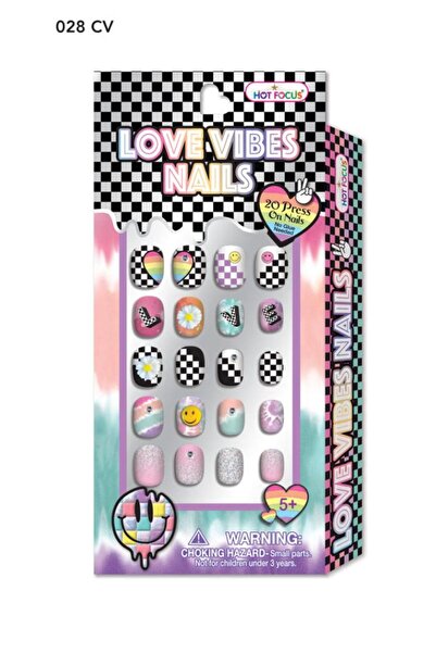 Hot Focus Love Vibes Nails