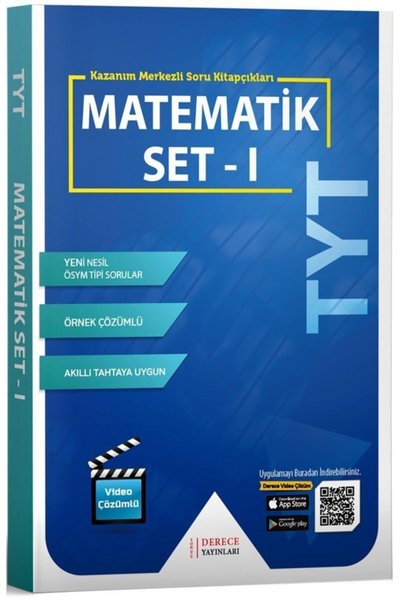 Derece Yayınları Derece Tyt Matematik Modüler Set-1