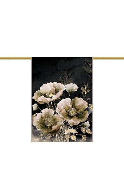 Bursa İpek Olive Seyran Pattern Silk Cotton Sofia Shawl
