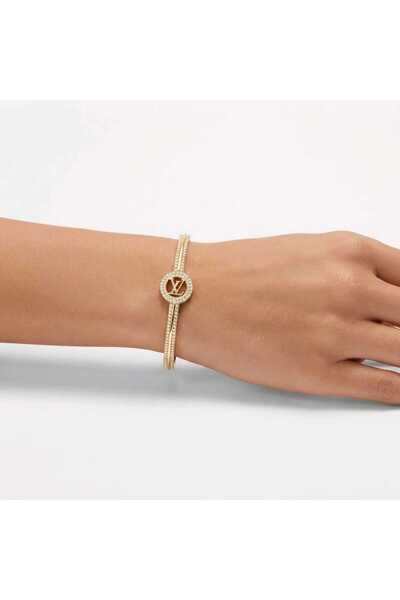 Generic Brand DIVINY FIXED BEAR BRACELET, 14K GOLD PLATED STAINLESS STEEL