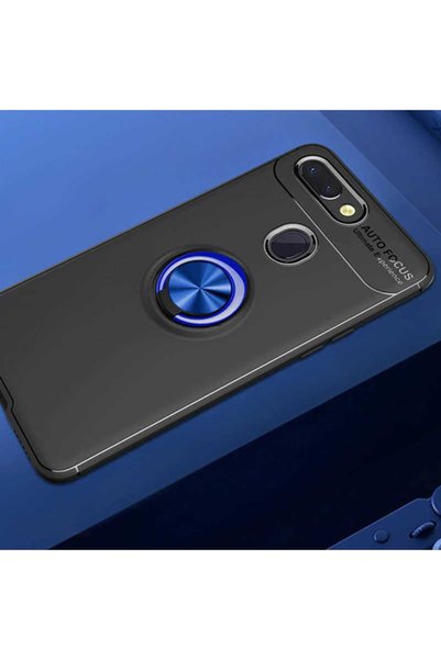 Ahlttiba غطاء رافيل من السيليكون مع حامل حلقي قابل للدوران لهاتف Xiaomi Mi 8 ...