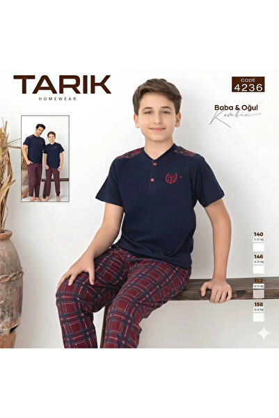 Tarık Erkek Çocuk Kısa Kol Pijama Takımı