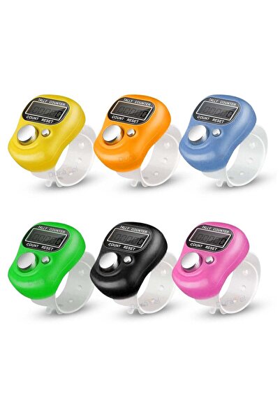 Duravel Electronic Finger Counter, Finger Tasbih, Resettable 5 Digit LCD Elec...