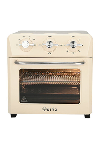 Estia Home Art ESTIA ΦΡΙΤΕΖΑ ΑΕΡΟΣ RETRO EPOQUE 1400w 12lt ΜΕ 4 ΛΕΙΤΟΥΡΓΕΙΕΣ ...