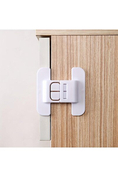 jetfast 4 Pieces Baby Child Protection Lock Cabinet Corner Edge Safety Apparatus