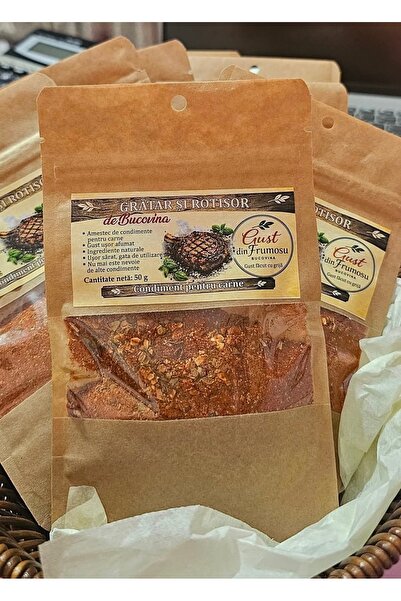 GUST DIN FRUMOSU Grătar și Rotisor de Bucovina 50 g –