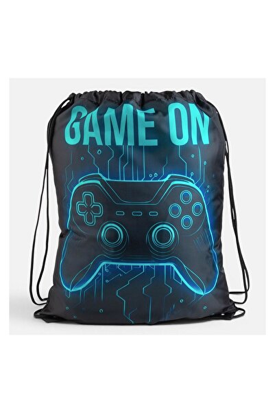OEM Rucsac copii, negru, 33x44cm – practic pentru grădiniță, școală și plimbări