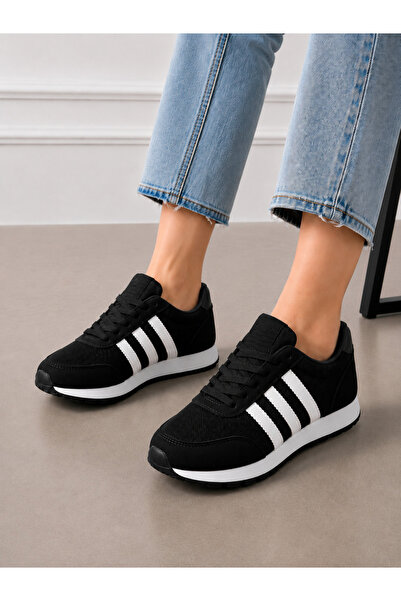 en7 Black and White Unisex Sneaker Sports Shoes Daily Casual Lightweight Comf...