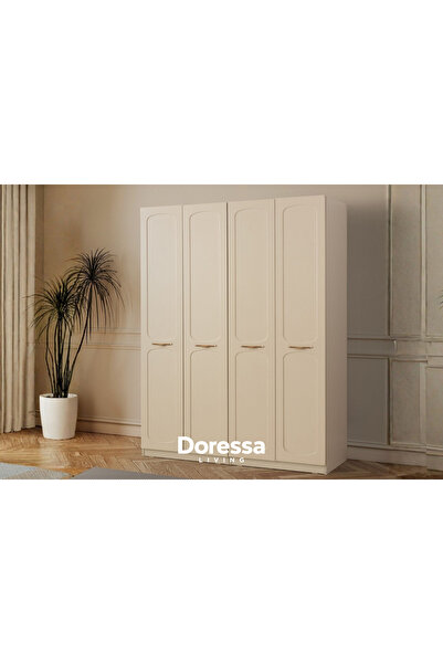 Doressa Living Ravon 4 Kapılı Gardırop