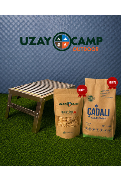 Campology Stove Compact Ateş Üstü Paslanmaz Izgara (304 Paslanmaz Çelik)