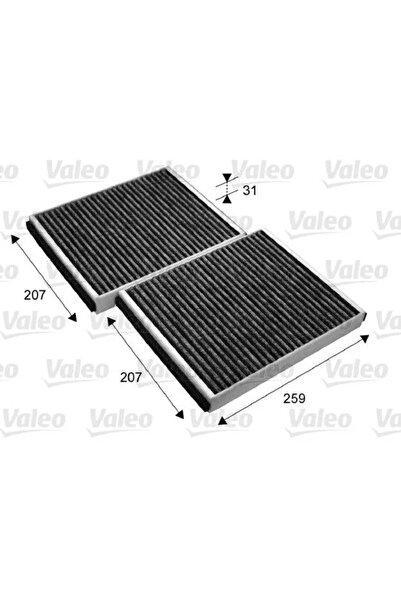 VALEO Filtru Aer Habitaclu Bmw 5/6/7 Bmw (Brilliance) 5 Series 2005-2020