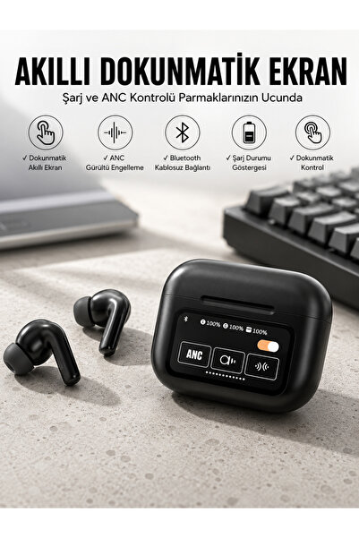 UCUZTEKNO Bluetooth Kulaklık Powerbank Özelliği Yüksek Ses Kaliteli TWS Kulaklık