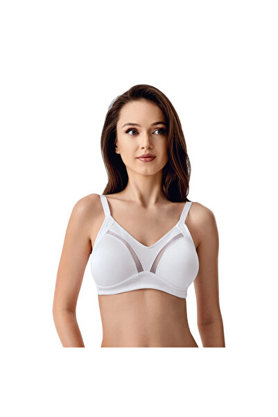 NEWBRA LINGERIE 6001-Kadın Basic C Cup Balensiz Büyük Beden Sutyen