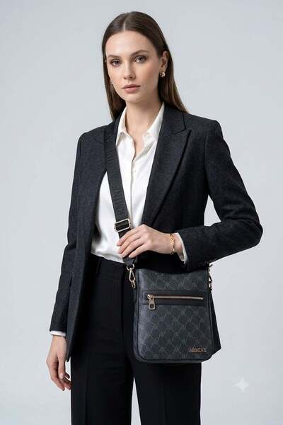 Armine 423-26Y Women's Shoulder Bag Black