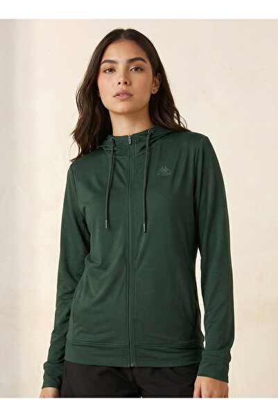 Kappa Relaxed Fit Jacket with Logo Print