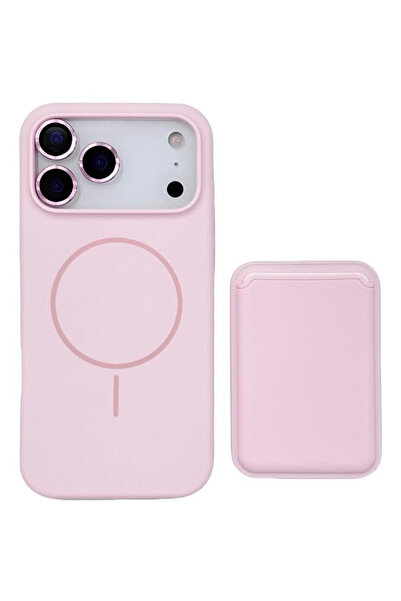 OSG iPhone 17 Pro Max Uyumlu Kartlıklı Ve Kamera Lens Hediyeli Magsafe Destek...