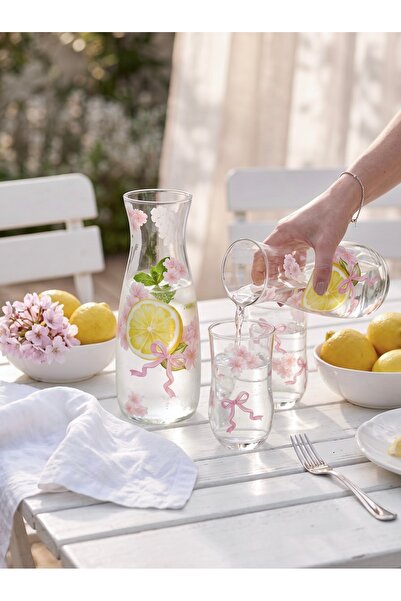 Rolin Design Taze Limon 3 Parça Sürahi Set