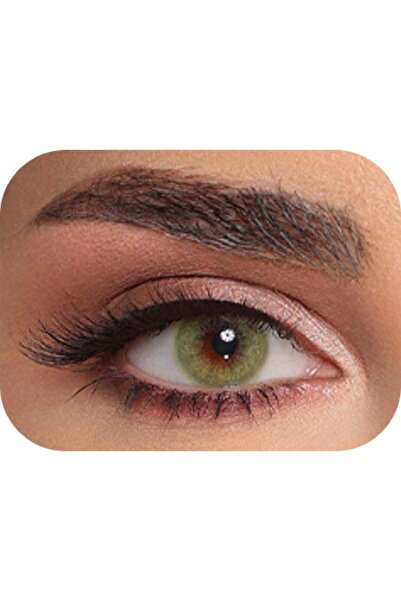 LUMINOUS عدسات لاصقة ملونة شهرية فاخرة للنساء (زوج واحد) - تتضمن علبة عدسات م...