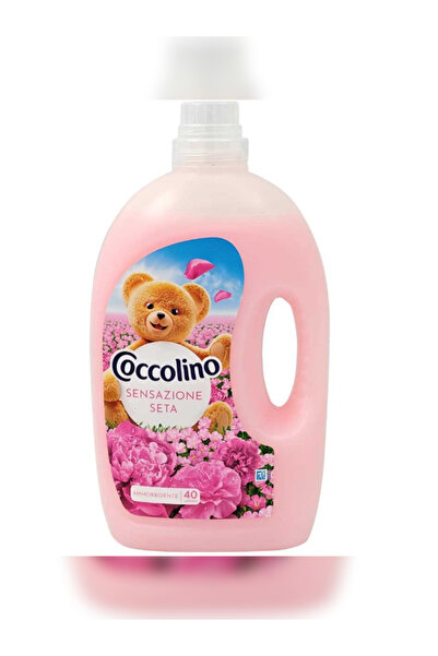 Coccolino Balsam pentru Rufe, 3 L, Sensazione Seta 40 spalari
