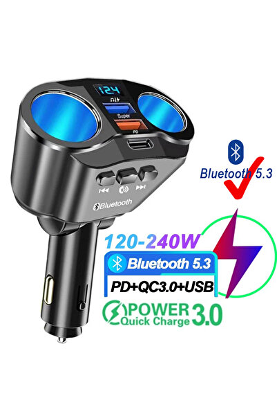 Choice Dual USB Type C Port Car Cigarette Lighter Socket Splitter Charger PD ...