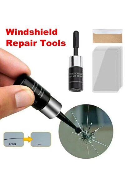 EasyLife Windshield Crack Repair Kit Car Glass Repair Resin DIY Auto Windshie...