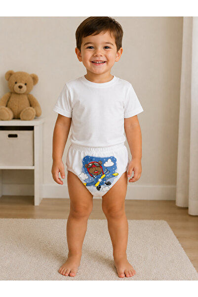 Story Baby Boy's Patterned Cute Training Panties Leak-Proof Anti-Allergic Chi...