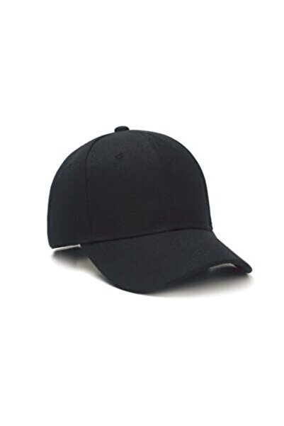 zadenza gold Unisex Adjustable Hat Solid Color Hat Basic Hat Cotton Black Hat