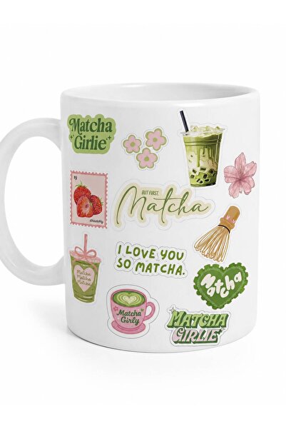 Afrah كوب Matcha Lover