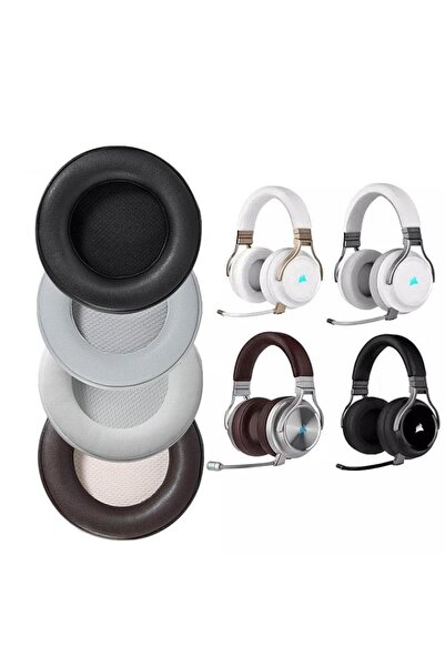 Schulzz Corsair Virtuoso SE ile Uyumlu Yedek Kulaklık Pedi Süngeri