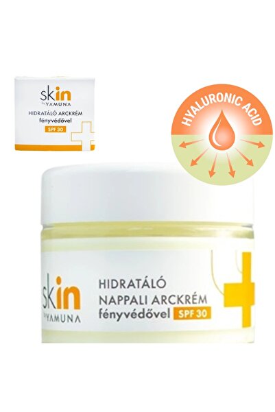 Yamuna skIN – Crema de zi hidratanta cu Acid hyaluronic si aloe vera - protec...