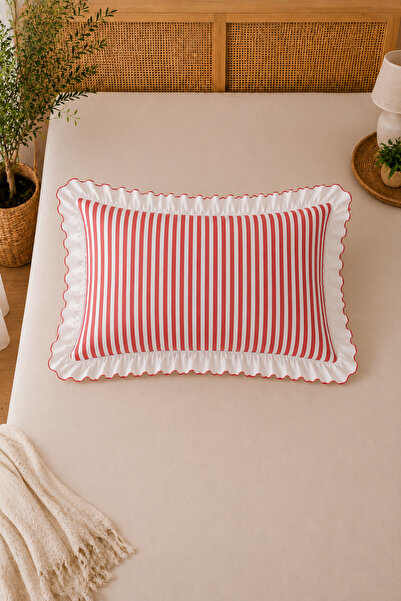 Ganita home Nora Ruffle Pillowcase |   1 Piece |   50 X 70 cm