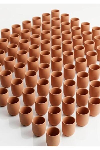 Generic أكواب طينية بالجملة 100 قطعة