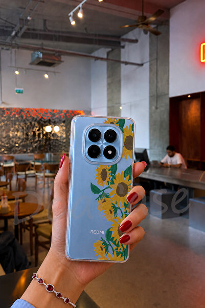 DoaCase Xiaomi Redmi Note 15 5G Uyumlu Şeffaf Telefon Kılıf Kamera Korumalı v...