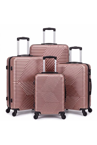 Sister 4-Piece ABS Hard Shell Luggage Set, 20/24/28/32-Inch, TSA-Approved Loc...