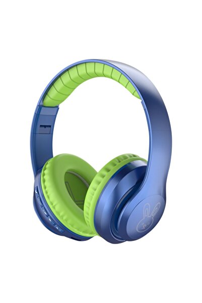 trands Wireless Kids Headset Blue - B69