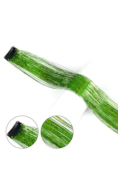 MutluBiDünya 1 Adet Çıt Çıtlı Hair Tinsel Gelin Teli Saç Simi Aksesuarı