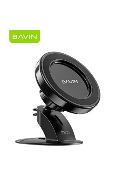 Bavin حامل هاتف مغناطيسي عالمي للسيارة PS-81 بزاوية دوران 360 درجة °   حامل د...