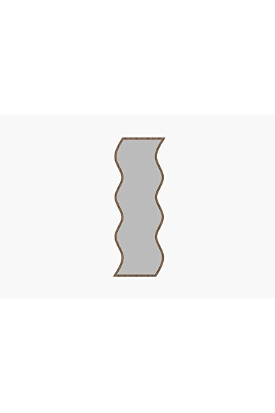 OEM Oglindă de perete Re-Bloom Hanah Home, 100% MDF, 40x120x2.2 cm, alb/nuc