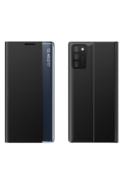 Samsung Husă flip cover pentru Galaxy A03s, neagră