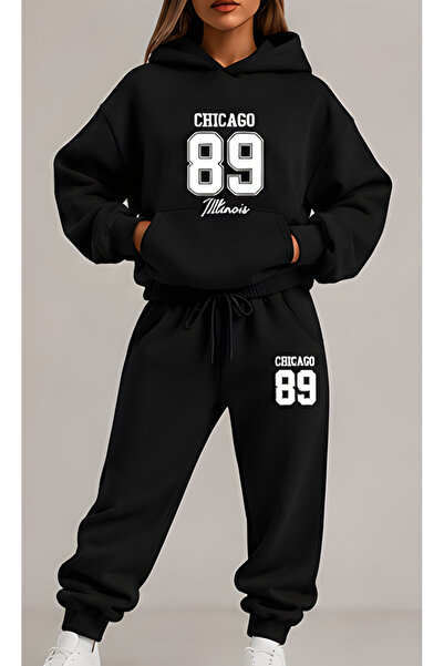 EFFRENATU Unisex Character Hooded Sweatshirt Set - Face and All-Over Surface ...