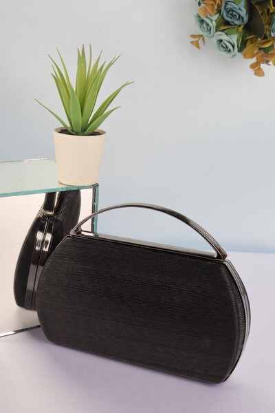 weem bag إيليسارا EB0717 |   حقيبة سهرة سندريلا بمقبض معدني
