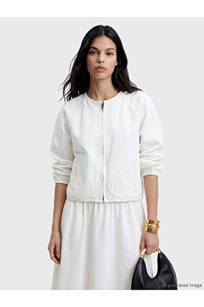 LC Waikiki Crew Neck Women's Denim Jacket