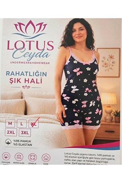 Lotus penye şortlu takım