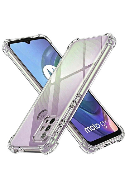 Techsuit Husă pentru Motorola Moto G30, din silicon transparent, rezistentă l...